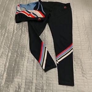 Fila Sports Bra and Workout Pants